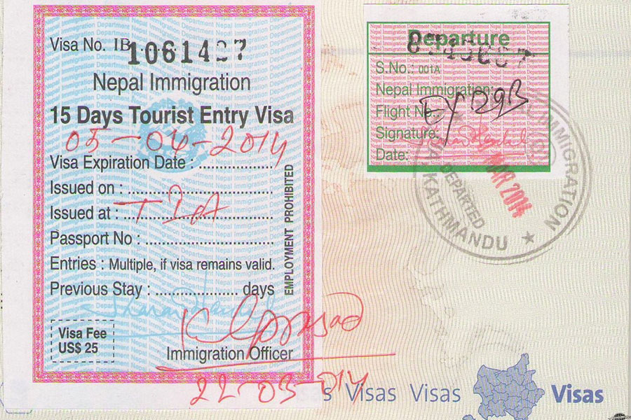 Tourist Visa in Nepal