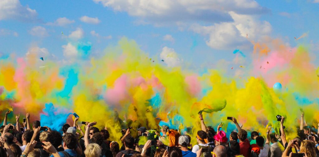 Holi Fstival in Nepal